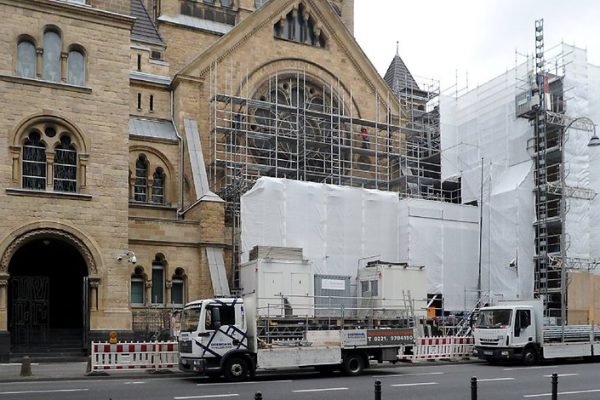 Synagoge in Köln – Fassade wird komplett restauriert